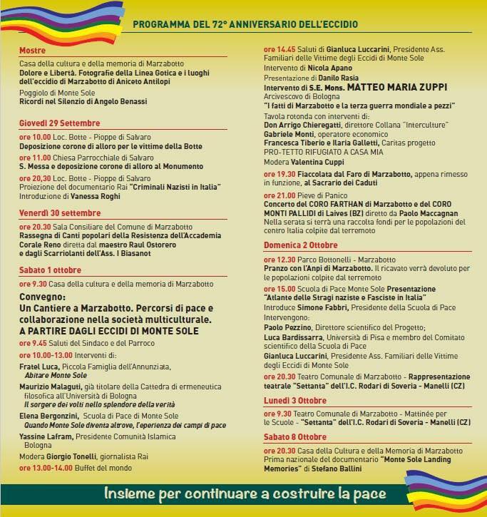 PROGRAMMA